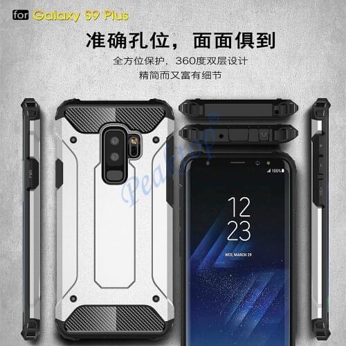Rubber Armor Case For Samsung Galaxy S8 S9 S10 Plus S7 Edge S5 S6 Note 5 8 9 A6 A7 A8 J8 J4 J6 Prime 2018 S10E Shockproof Cover