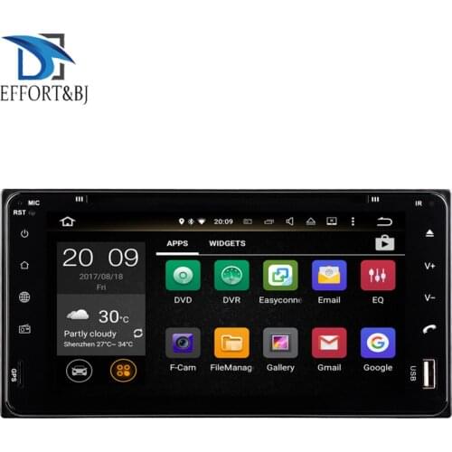 8 Core Android 9.0 Car DVD Player with GPS Navigation Universal Model For Toyota Fortuner Corolla Vios Yaris Hilux Radio Stereo