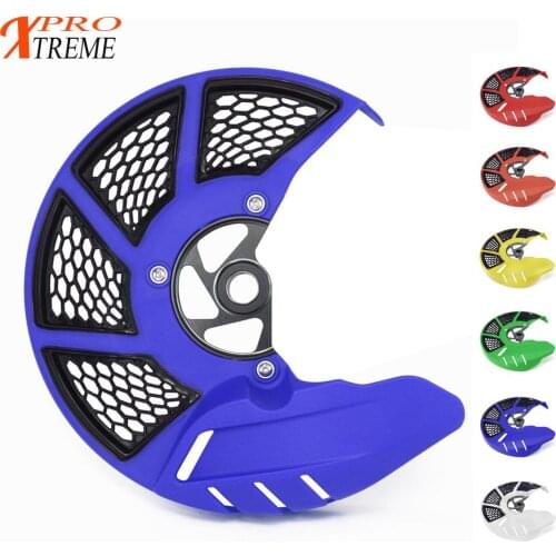 Motorcycle Front Brake Disc Guard Protector Cover For Yamaha YZ WR 125 125X 250 250F 250X 450F YZ125 YZ250