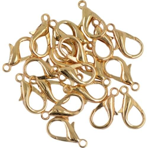 20pcs 18mm Lobster Claw Clasps Jewelry DIY Makings Findings Supplies