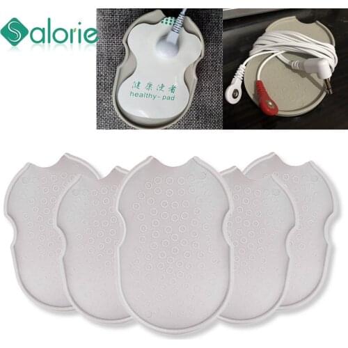 4pcs Body Massage electrice pads storage pad Electrode patch placement board plastic board universal massager accessories
