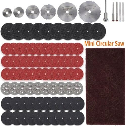 88pcs Diamond Cutting Discs HSS Mini Circular Saw Blade Woodworking Metal Cutting Saw Blade Mini Drill Rotary Tool Accessories