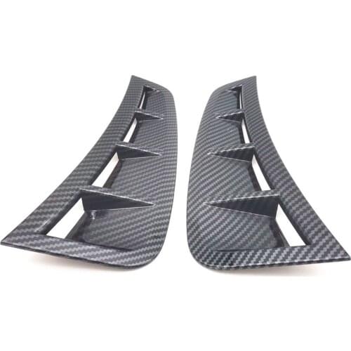 Car Side Fender Air Outlet Vent Cover Trim Carbon Fiber For Hyundai Sonata 2020-2021