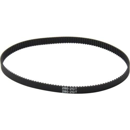GT2 Closed Loop Timing Belt, Rubber, 2GT 6mm 3D Printers Parts 110/112/122/158/200/280/300/400/610/852 mm, Synchronous Belts