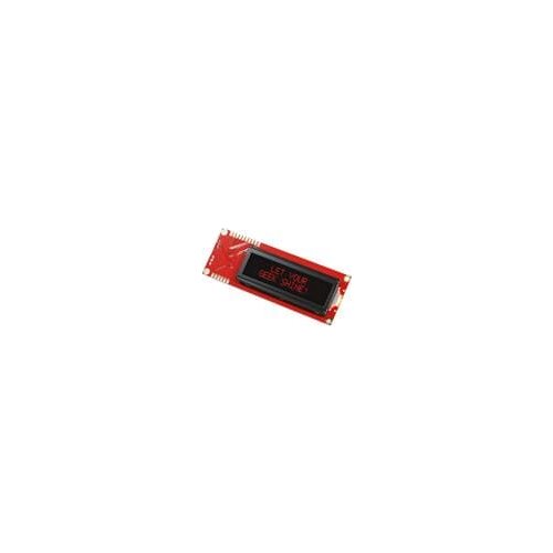 LCD-09394 Display Development Tools Serial Enabled 16x2 LCD Red Black 5V