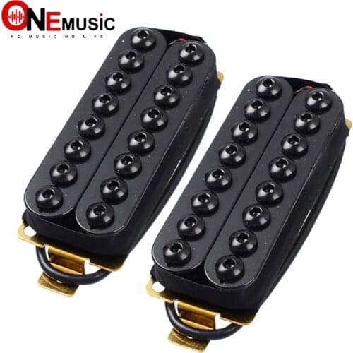 Ceramic Magnet 8 String Guitar Humbucker Pickup 67mm 73mm Pickups Black