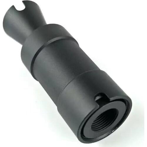 14MM CCW Thread AKS74U AK 74U Cone Flash Hider NO Function Muzzle Device Dummy Gel Blaster Airsoft AEG Tactical Decoration