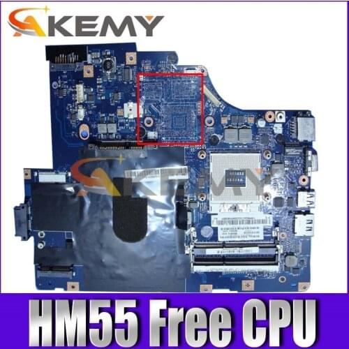 Laptop motherboard For Lenovo G560 Z560 NIWE2 LA-5752P Rev:1.0 Mainboard DDR3 HM55 UMA Free cpu