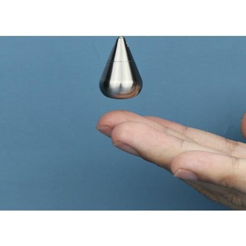 Mini Titanium Alloy Seal Bottle Waterproof Bottles Water Drop Shape Capsule Outdoor Camping EDC Tool Titanium Sealed