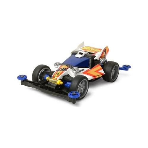 Tamiya Mini 4WD Racer Model Car Dash-01 Four-wheel Drive Kid S2 Chassis Victory Emperor No. 01 18069 Racing-car