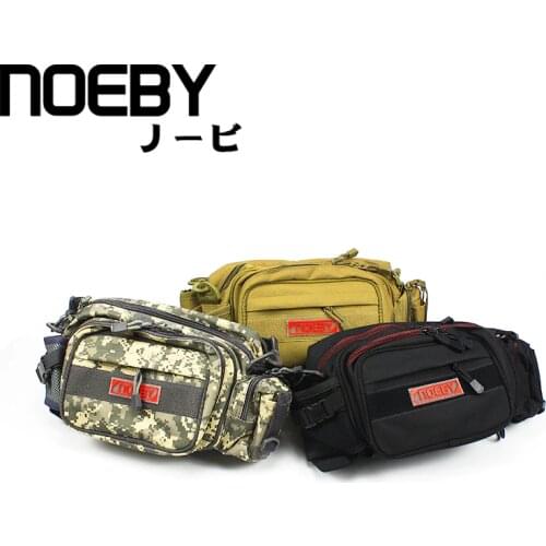 NOEBY Profession Fishing Bag 30x12x20cm Multifunctional Tackle Lure Bagpack Bolsa De Pesca Waterproof Waist Sport Package