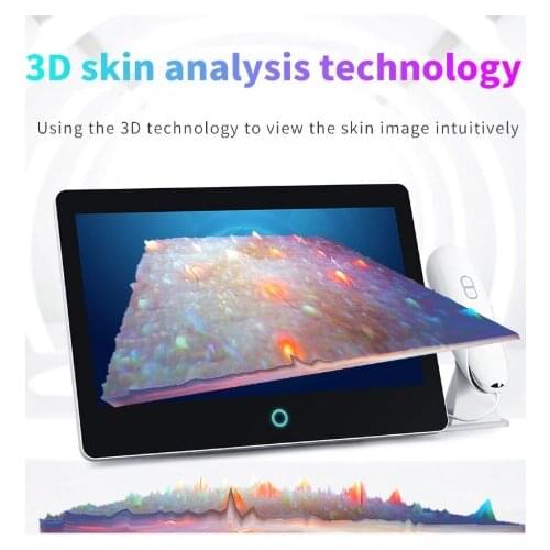 Latest Professional 3D Digital AI Camera Smart Facial Skin Analyzer Machine