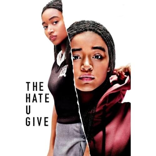 The Hate U Give Movie Art print Silk poster Home Wall Decor
