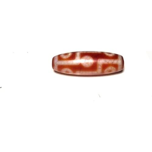 Tibet Feng Shui DZI Red dragon agate 13*40mm beads supreme 9 eyes DZI men and women jewelry DIY Free Shipping