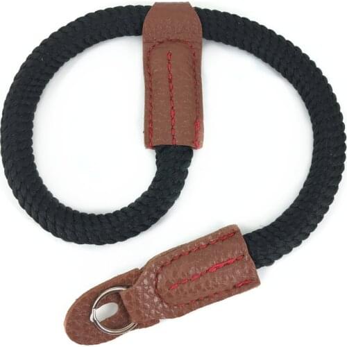Woven Cotton Hand Strap Adjustable Rope Wrist Wristband Lanyard for Leica Sony Fujifilm Olympus Canon Nikon Digital Cameras