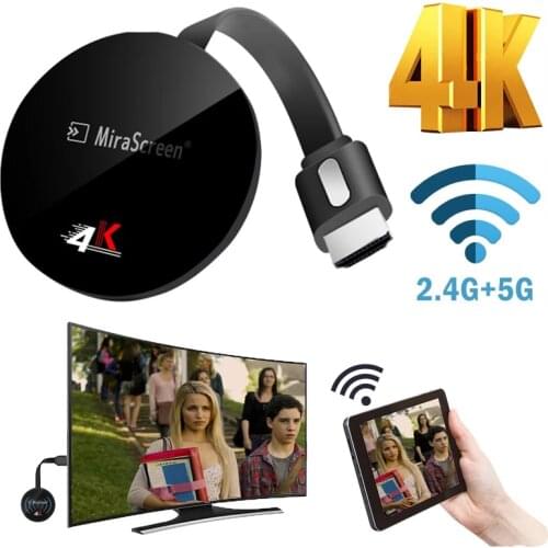 TV Stick for Airplay for Wireless Display Mirascreen Anycas 4K for Android WiFi TV Dongle Streamer for Dvb HDMI-compatible