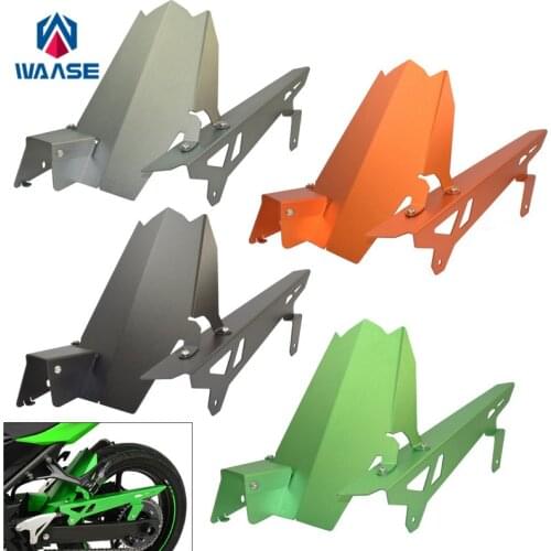 Waase For Kawasaki Z250 Z400 2018 2019 2020 Rear Fender Set Refit Plate Mudguard Tire Wheel Hugger Mud Splash Guard Fairing