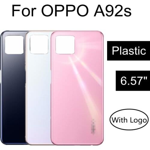 For OPPO A92S Battery Back Rear Cover Door Housing Battery Back Cover Replacement