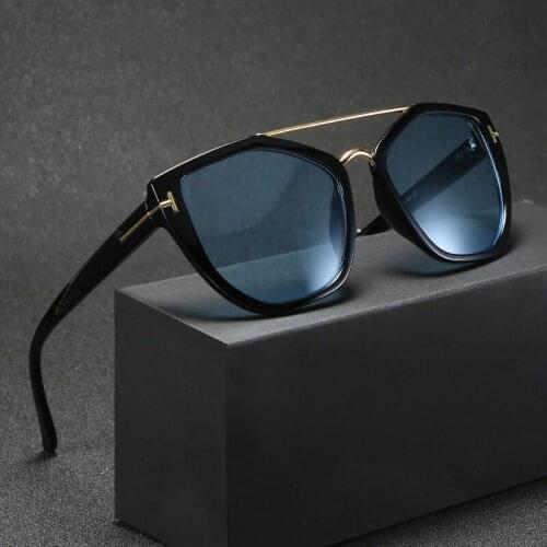 High quality retro sunglasses ladies fashion trend retro sunglasses Uv400 fashion luxury outdoor travel driving sun glasses