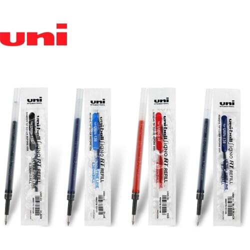 12pcs/lot Japan Uni Gel Refills UMR-83 (Suit for UMN-138) 0.38mm Black/Blue/Red/Navy Blue Writing Supplies