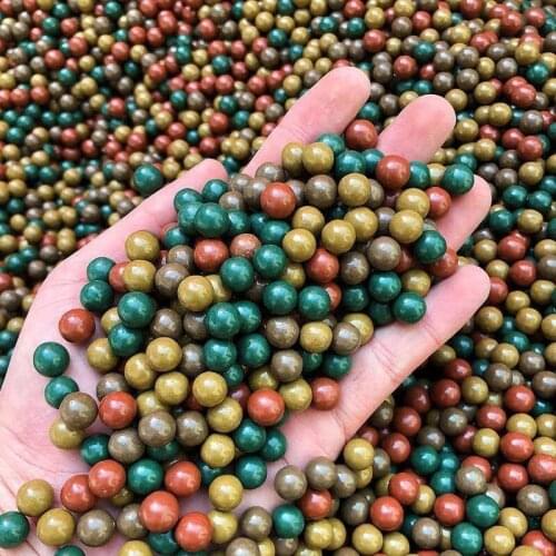500 / 1000pcs 8-9MM Slingshot Ammo Slingshot Beads Bearing Mud Balls CS Wargame Balls Accessories Hunting Slingshot Beads