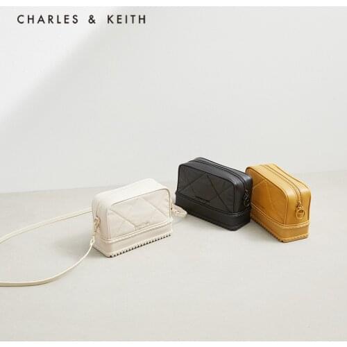 CHARLES&KEITH Women's Quilted Bags