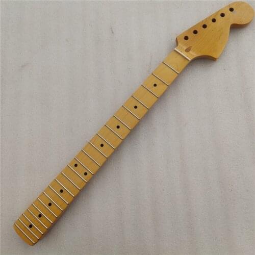 Canada Maple 22 frets Maple Fretboard Electric Guitar Neck ST style Big head Gloss