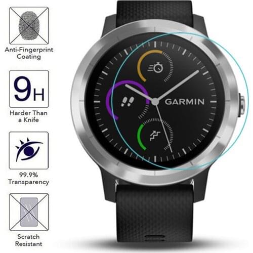 HD Tempered Glass Protective Film For Garmin Fenix 5 5S 6 6S 6X/Vivoactive 3/Forerunner245 945 45 Watch Screen Anti-scratch Film