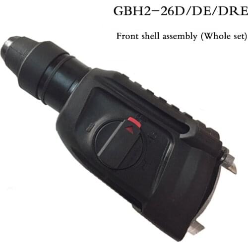 Whole set Electric hammer head front shell assembly,Gearbox full assembly for Bosch GBH2-26 GBH2-26D GBH2-26DE GBH2-26DRE