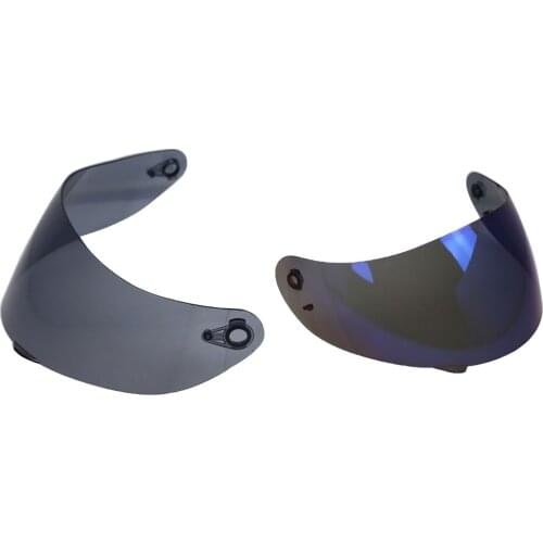 2 Packs Motorcycle Helmet Visor For K3SV K5 Helmets Lens Tawny+Blue