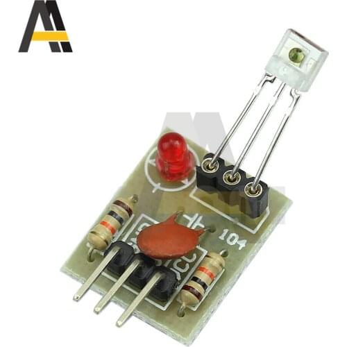 Laser Detector Sensor Module 5V Non-modulator Tube Laser Receiver Detect Module High Level Laser Light Detect For Arduino