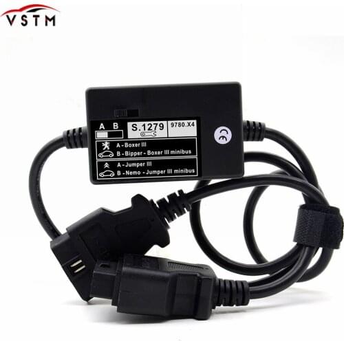 For Peugeot Citroen New Module S.1279 Lexia PP2000 Diagnostic Connector S1279 For New Cars Boxer Jumper III Professional Lexia3