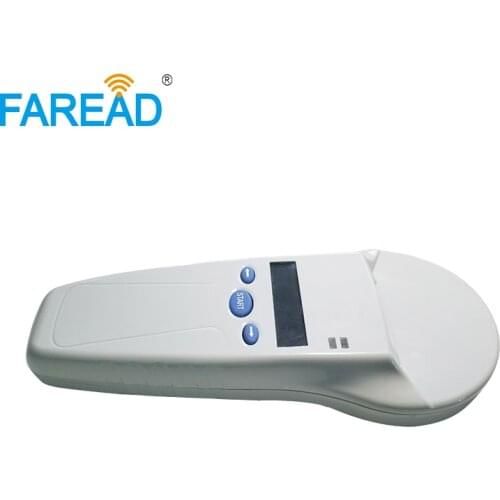 Rechargeable pet microchip scanner USB and Bluetooth 134.2Khz FDX-B and HDX, ID64 Animal RFID Handheld Reader