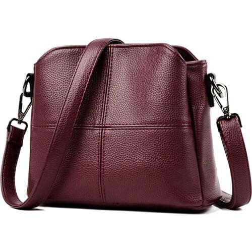 Casual Women High Quality Bags Purses and Handbags Female Leather Shoulder Crossbody Bags for Women Hand Bags For Women New Sac