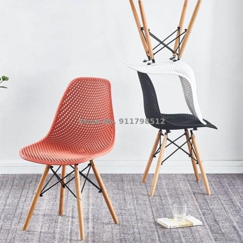 Nordic style chair modern creative negotiation milk tea coffee comb makeup nail shop backrest home dining ins simple