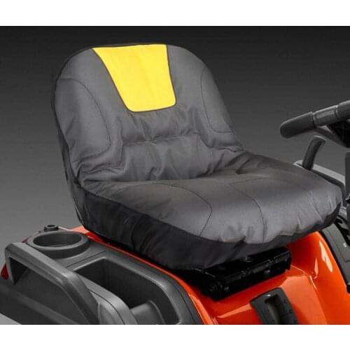 Universal Riding Lawn Mower Tractor Seat Cover Padded Comfort Pad Storage ​Pouch for Heavy Farm Vehicle Tractor Mower