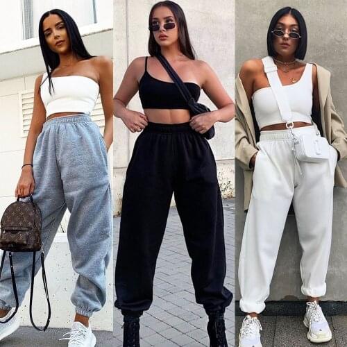 Ladies track pants plus size weatpants Women Trousers High Waist Pencil Casual Autumn Winter Long Pencil Pants ropa mujer