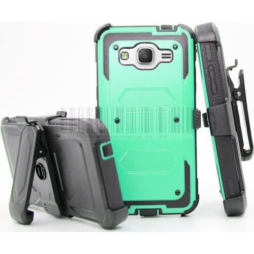 Hard Armor Case+Belt Clip Holster Cover For Samsung Galaxy Grand Prime G530/Core Prime G360/J3 2016/J7 2017/Express/Amp Prime