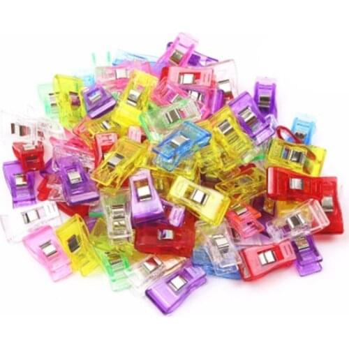 1/5/10 Pcs Sewing Clips Multicolor Plastic Clips Fabric Clamps Patchwork Craft Clips Clothing Clips Holder Quilting Clip