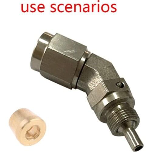 1pc Inserts AN3 Hose End Hose connector PTFE Hose End Fitting Brake System