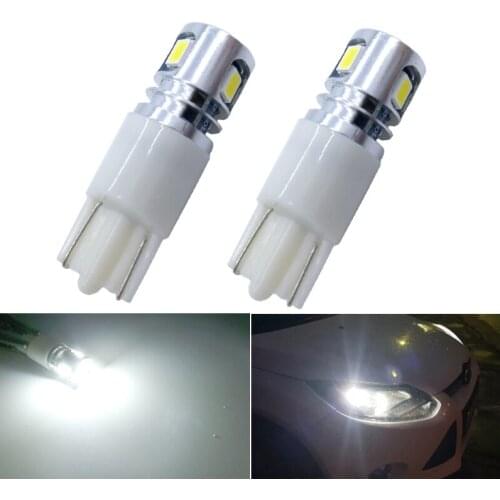 2x T10 W5W LED Clearance Light Marker Lamp Bulb Car Exterior Parking Light For Misubishi Outlander Lancer 10 9 Galant ASX