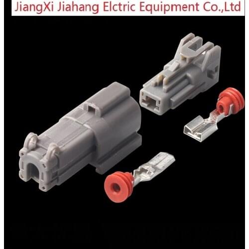 7222-6214-40 7123-6214-40 Free shipping 200sets DJ7011Y-6.3-11/21 1Pin AMP Car Electrical Wire Connectors for VW,BMW,Audi,Toyota