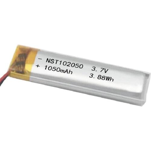 3.7V 1000mAh Lithium Li-Po Polymer Rechargeable Battery 102050 Battery li-ion Lipo cells For Bluetooth speaker GPS PDA POS DVR