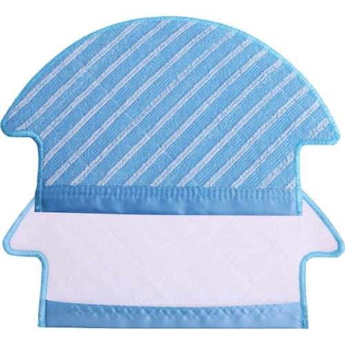 Microfiber Mop Floor Cloth Mopping Pads Chiffon De Nettoyage For Ecovacs DJ35 DJ33 DN55 Vacuum Cleaner Accessories Spare Parts
