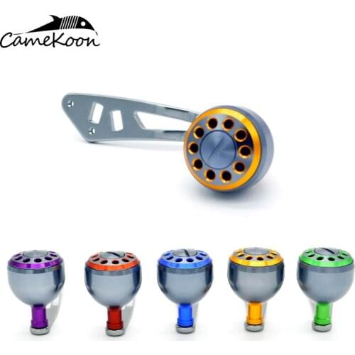 CAMEKOON Aluminum Alloy Handle Strong Durable Single Fishing Reel Rocker For Baitcasting Reel Fishing Tackle