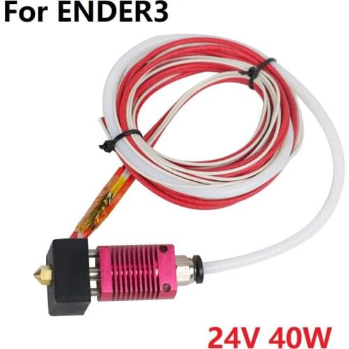 Creality Ender 3 Hotend Assembled, MK8 Extruder Kit for Ender 3 PRO, 24V 40W