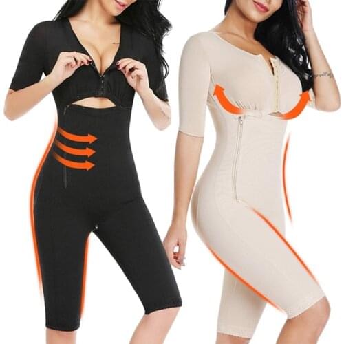 Women Waist Trainer Corset Full Bodysuit Shapewear Post Surgery Compression Garment Firm Control Body Shaper