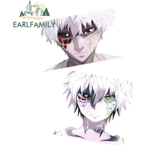 EARLFAMILY 13cm for Cancer Cell Hataraku Saibou Cells At Work Car Stickers Waterproof Decals Funny Car Accessoires Vinyl Decor