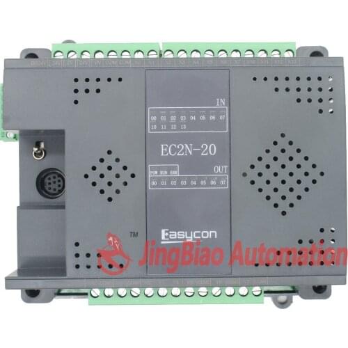 EC2N-20MT/MR with speed pulse control stepper servo 100K 12input 8output compatible for FX2n RS485