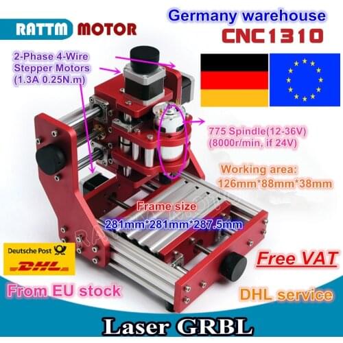 EU Free VAT Benbox CNC 1310 metal engraving cutting machine,Engrave PVC,PCB, Aluminum, Copper engraving machine mini CNC Router